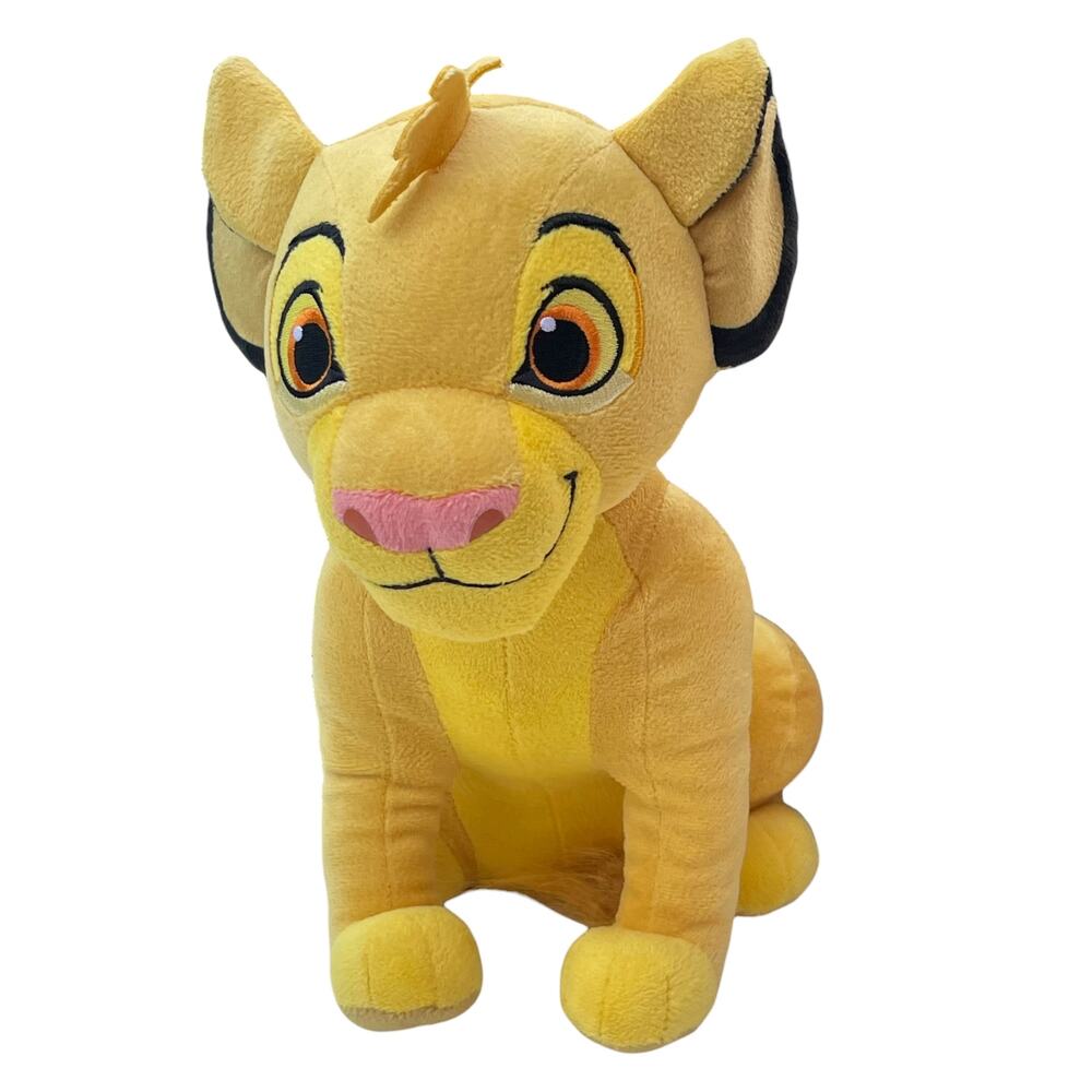 Disney Lion King Simba Plush Stuffed Animal Just Play 11.5"